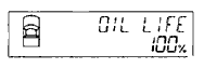Fig. 7: Engine Oil Life Monitor Display Example