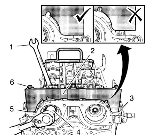 Fig. 253: Fastening Bolts And Fixation Tool