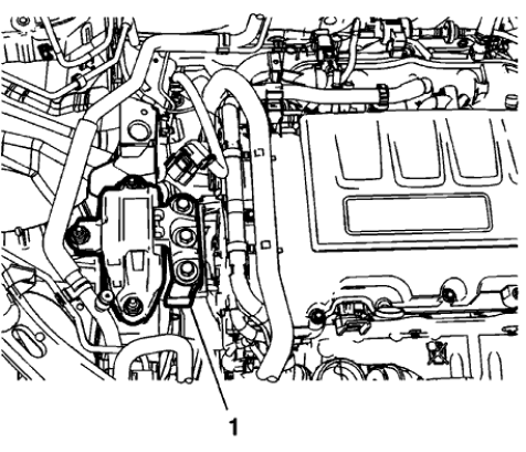 Fig. 160: Right Side Engine Mount