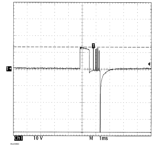 Fig. 22: Single Injector - Known Good - Voltage Pattern