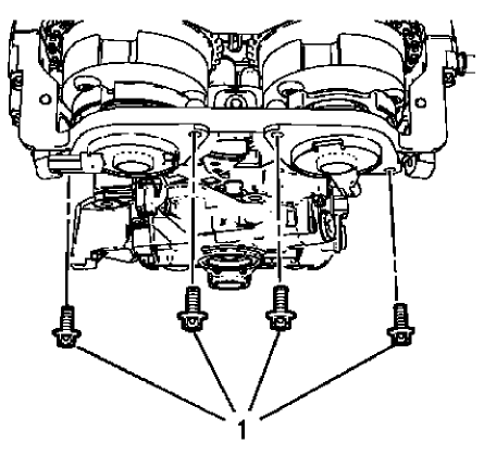 Fig. 287: Camshaft Position Actuator Solenoid Valve Bolts