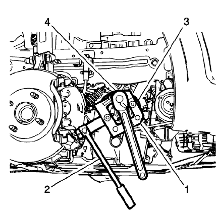 Fig. 113: Crankshaft Components And Tools