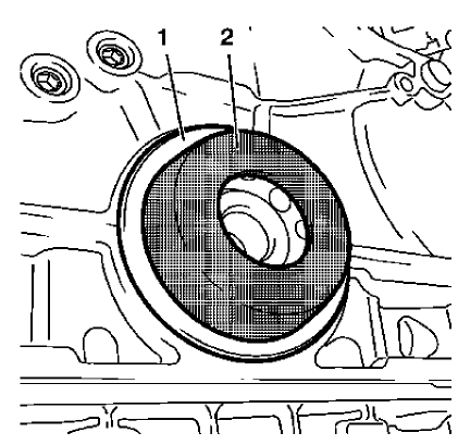 Fig. 119: Crankshaft Rear Oil Seal And Installer