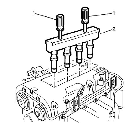 Fig. 85: Ignition Coil Remover/Installer