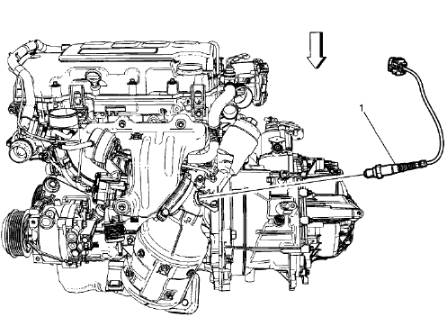 Fig. 8: Heated Oxygen Sensor 1