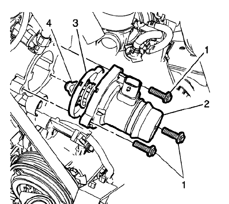 Fig. 64: Thermostat, Water Inlet Pipe & Components