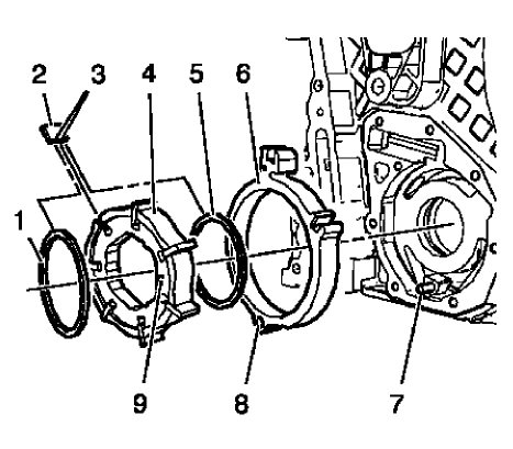 Fig. 467: Oil Pump Components