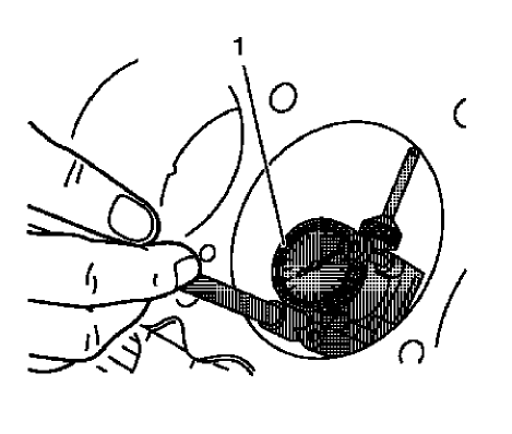 Fig. 480: Inspecting Cylinder Bore