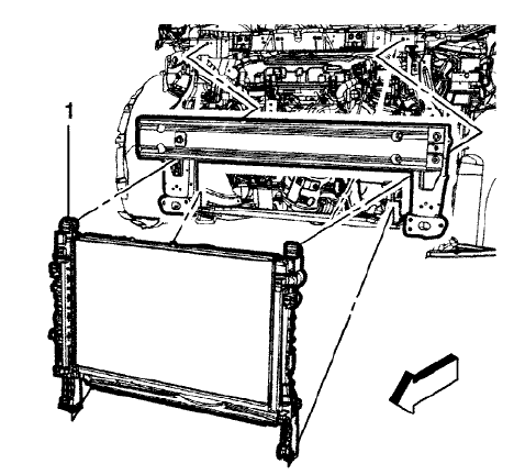 Fig. 85: Radiator
