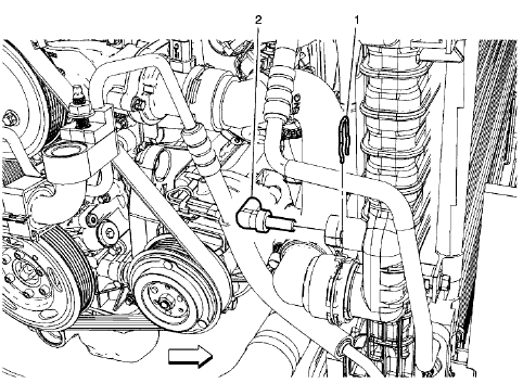 Fig. 3: Engine Coolant Temperature Sensor (Radiator)