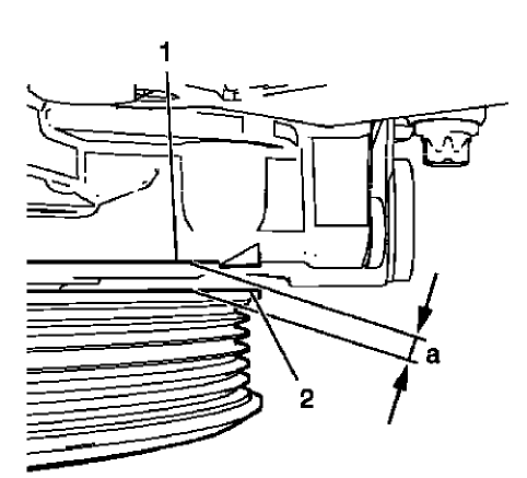Fig. 445: Engine Front Cover And Crankshaft Balancer