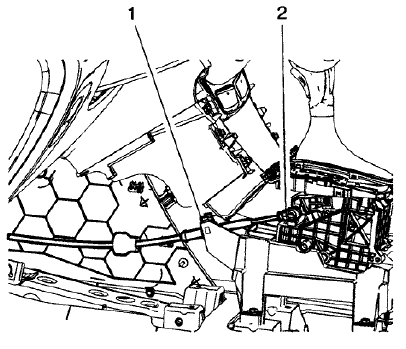 Fig. 12: Cable Terminal And Cable Retainer