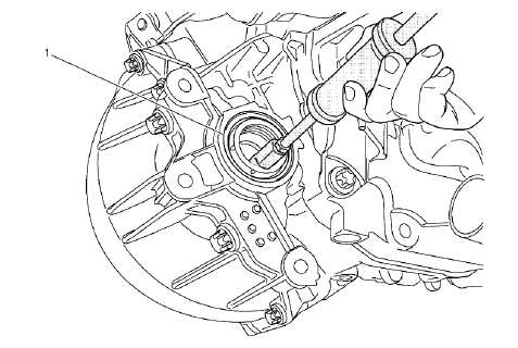 Fig. 76: Front Wheel Drive Shaft Seal - Right Side (FWD)