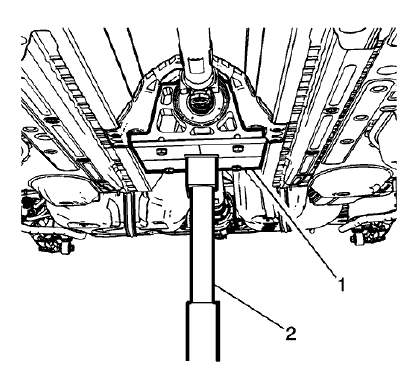 Fig. 2: Supporting Propeller Shaft