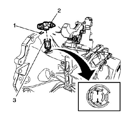 Fig. 64: Actuator Cylinder Pipe Connector Elbow And Clip