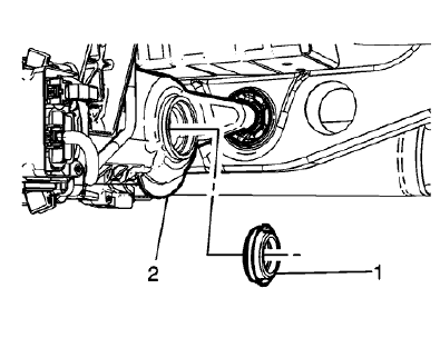 Fig. 17: Rear Axle Seal