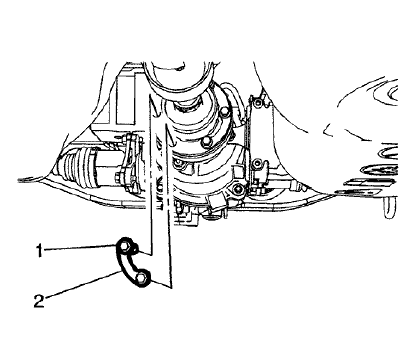 Fig. 3: Rear Propeller Shaft Bolts And Washers