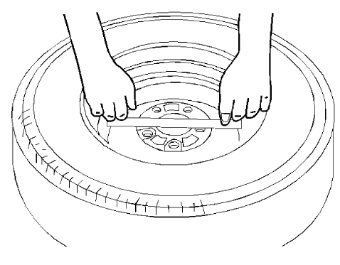 Fig. 3: Checking Wheel Mounting Surface