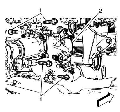 Fig. 19: Transfer Case Bolts