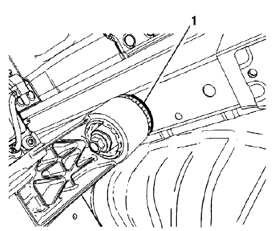 Fig. 26: Rear Differential Support Mounting