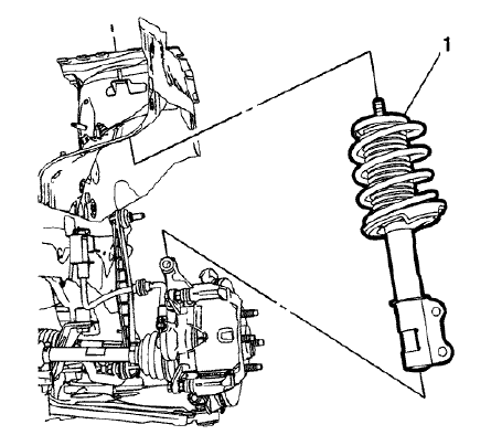 Fig. 37: Front Strut Assembly