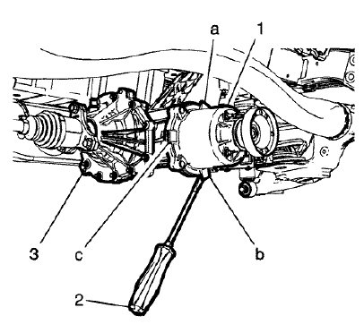 Fig. 32: Separating Differential Clutch