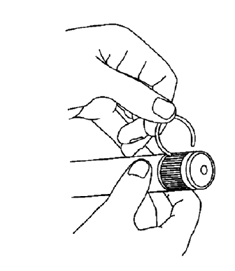Fig. 54: View Of Axle Shaft Retaining Ring