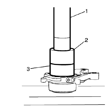 Fig. 4: Adapter, Press Extension And Bearing