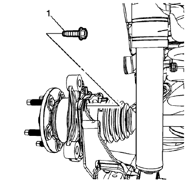 Fig. 8: Wheel Hub Bolts