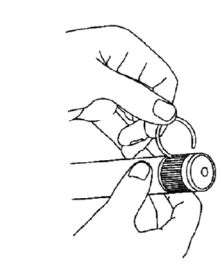 Fig. 57: View Of Axle Shaft Retaining Ring