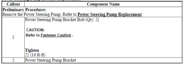 Power Steering Pump Bracket Replacement