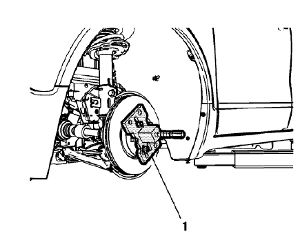 Fig. 7: Wheel Drive Shaft Removal Tool