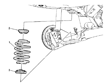 Fig. 13: Rear Spring And Insulators