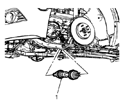 Fig. 12: Wheel Drive Shaft