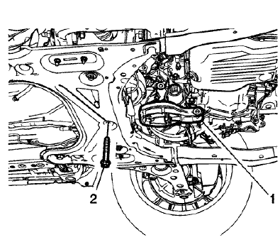 Fig. 46: Transmission Rear Mount