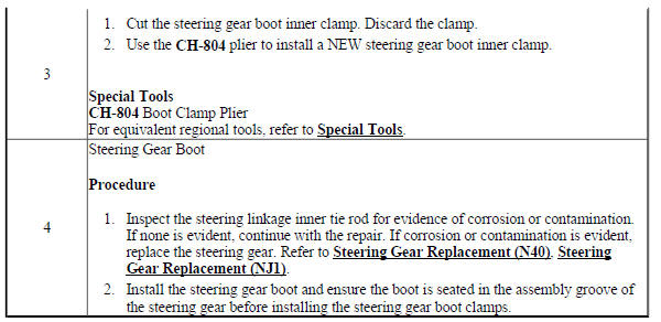 Steering Gear Boot Replacement