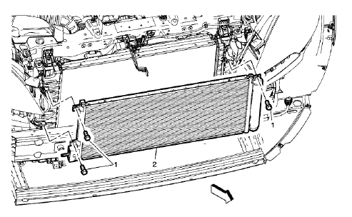 Fig. 42: Air Conditioning Condenser