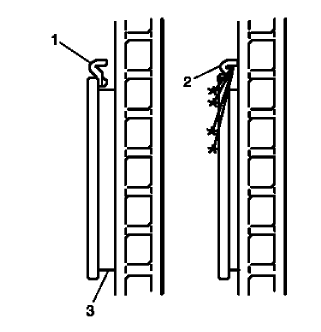 Fig. 7: Disc Brake Pads And Audible Wear Sensors