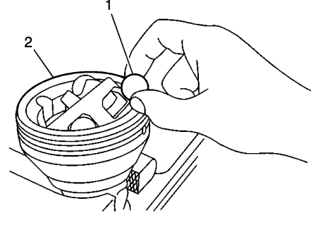Fig. 71: Removing/Install Ball From Cage & Inner Race
