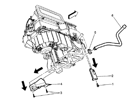 Fig. 63: Heater Core Inlet Tube