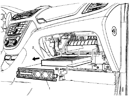 Fig. 66: Passenger Compartment Air Filter