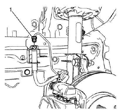 Fig. 105: Brake Pipe Fitting