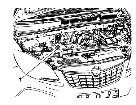 Fig. 44: HVAC Module Assembly And Cowl Panel