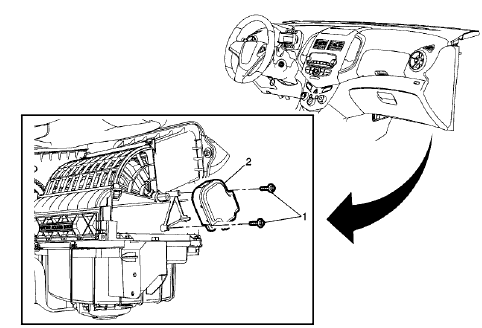 Fig. 70: Air Inlet Valve Actuator (LHD)