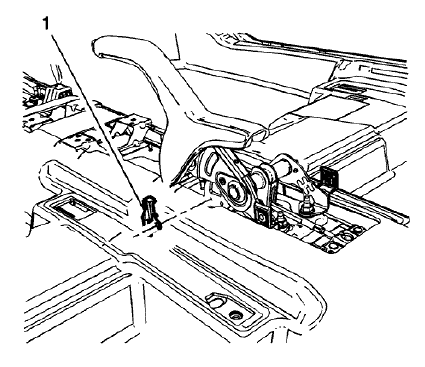 Fig. 11: Parking Brake Indicator Switch