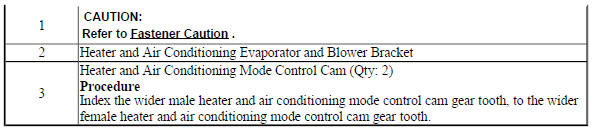Mode Control Cam Replacement (C67)