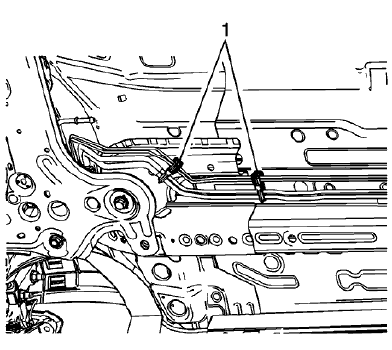 Fig. 131: Rear Intermediate Pipe