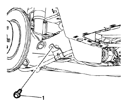 Fig. 31: Cable Bracket Bolt