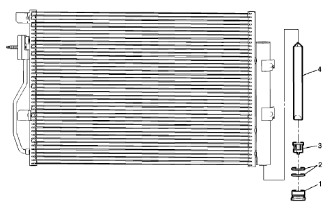Fig. 35: Air Conditioning Refrigerant Desiccant (2H0)