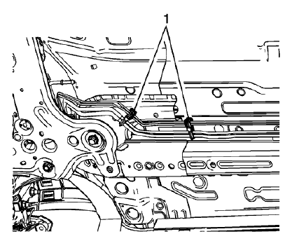 Fig. 144: Rear Intermediate Pipe
